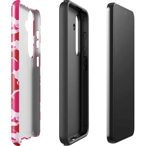 Pink Street Camo Galaxy S24 Impact Case